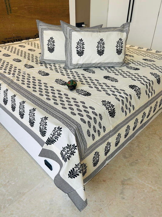 Allure Premium King Size Bedsheet Collection (93 × 108 inch)