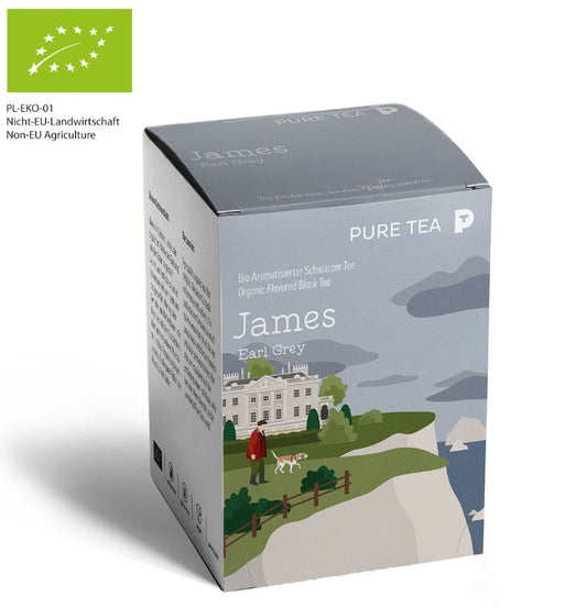 Althaus Pure Tea Bio James Earl Grey Organic Flavored Black Tea 15 x 3g