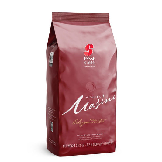 Premium Coffee Beans MASINI Blend. Certified Italian Espresso